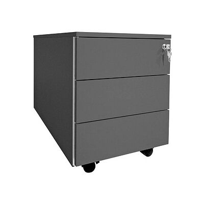 Kerkmann Prime Rollcontainer anthrazit 3 Auszüge 42,0 x 80,0 x 54,0 cm Kerkmann Prime Rollcontainer anthrazit 3 Auszüge 42,0 x 80,0 x 54,0 cm