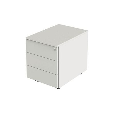 Kerkmann Weiß Rollcontainer - 3 Auszüge 42x60x54cm Kerkmann Weiß Rollcontainer - 3 Auszüge 42x60x54cm