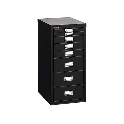 BISLEY Stauraumschrank - 8 Schubladen - Schwarz BISLEY Stauraumschrank - 8 Schubladen - Schwarz