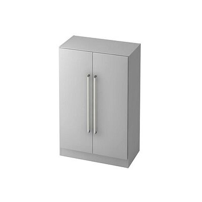 Hammerbacher Aktenschrank Hellgrau - 2 Fachböden, 80x42x127cm Hammerbacher Aktenschrank Hellgrau - 2 Fachböden, 80x42x127cm