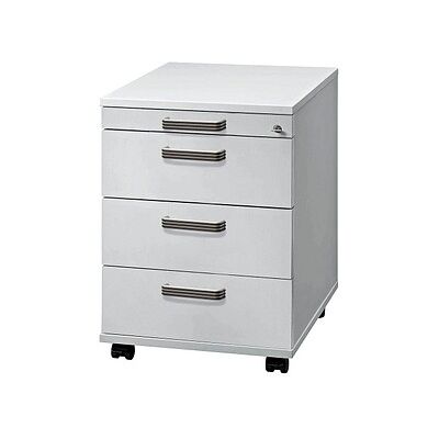hjh OFFICE PRO SIGNA AC30 - Rollcontainer - Grau mit 3 Schubladen hjh OFFICE PRO SIGNA AC30 - Rollcontainer - Grau mit 3 Schubladen