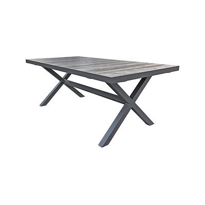 GARDEN PLEASURE RANA Gartentisch - Outdoor, Keramik, Grau GARDEN PLEASURE RANA Gartentisch - Outdoor, Keramik, Grau