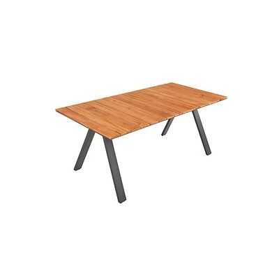 GARDEN PLEASURE DAVINA - Gartentisch - Rechteckig, FSC Teak, Aluminium GARDEN PLEASURE DAVINA - Gartentisch - Rechteckig, FSC Teak, Aluminium