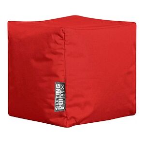 SITTING POINT Cube SCUBA Wasserabweisend Roter Sitzsack SITTING POINT Cube SCUBA Wasserabweisend Roter Sitzsack