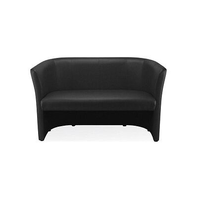 Nowy Styl 2-Sitzer Sofa Club Duo schwarz beige Leder Nowy Styl 2-Sitzer Sofa Club Duo schwarz beige Leder