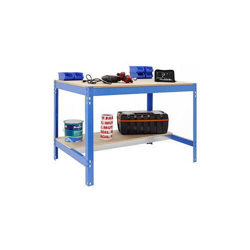Simonrack Werkbank SIMONWORK BT0 blau 151,0 x 61,0 x 84,2 cm