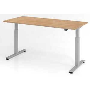 HAMMERBACHER Elektrischer Höhenverstellbarer Schreibtisch - Eiche 180x80cm HAMMERBACHER Elektrischer Höhenverstellbarer Schreibtisch - Eiche 180x80cm