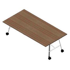 Quadrifoglio Konferenztisch SERENITY nussbaum rechteckig, A-Gestell weiß, 240,0 x 120,0 x 75,0 cm Quadrifoglio Konferenztisch SERENITY nussbaum rechteckig, A-Gestell weiß, 240,0 x 120,0 x 75,0 cm