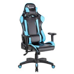 rocada Gaming Stuhl PROFESSIONAL, R914335 Kunstleder blau rocada Gaming Stuhl PROFESSIONAL, R914335 Kunstleder blau