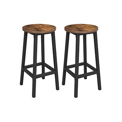 VASAGLE Barhocker LBC32X braun, 2 St. VASAGLE Barhocker LBC32X braun, 2 St.