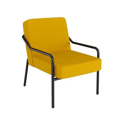 PAPERFLOW MEDSO M Gelb Schwarz Outdoor Sessel PAPERFLOW MEDSO M Gelb Schwarz Outdoor Sessel