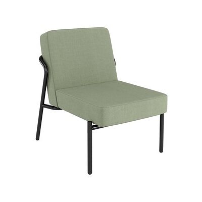 PAPERFLOW MEDSO S Grüner Stoff-Sessel - Sessel PAPERFLOW MEDSO S Grüner Stoff-Sessel - Sessel