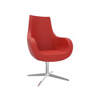 fm Pirum Sessel - Drehbar, Hohe Rückenlehne, Polyester, 120kg fm Pirum Sessel - Drehbar, Hohe Rückenlehne, Polyester, 120kg