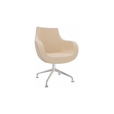 fm Pirum Sessel - Drehbar, Sand, Polyester fm Pirum Sessel - Drehbar, Sand, Polyester