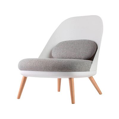 PAPERFLOW Cocoon Sessel - Modernes Weißes Design PAPERFLOW Cocoon Sessel - Modernes Weißes Design