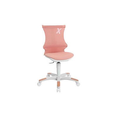 Topstar Rosa-weißer Bürostuhl mit Sitness Mechanik Topstar Rosa-weißer Bürostuhl mit Sitness Mechanik