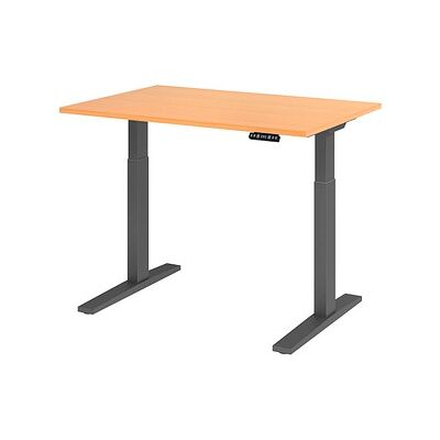 Hammerbacher XMKA12 Elektrischer höhenverstellbarer Schreibtisch - Rechteck, C-Fuß, 120x80cm Hammerbacher XMKA12 Elektrischer höhenverstellbarer Schreibtisch - Rechteck, C-Fuß, 120x80cm