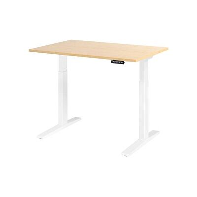 Hammerbacher Elektrischer Höhenverstellbarer Schreibtisch - Weiß - 120x80cm Hammerbacher Elektrischer Höhenverstellbarer Schreibtisch - Weiß - 120x80cm