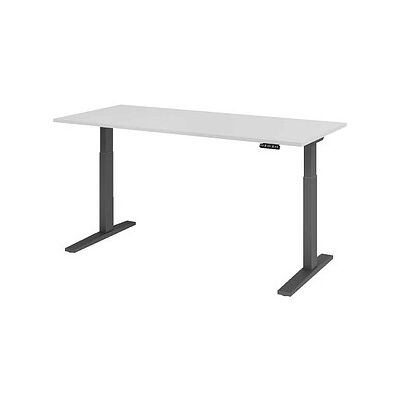 Hammerbacher Elektrischer Steh-Schreibtisch - Lichtgrau - 180x80 cm Hammerbacher Elektrischer Steh-Schreibtisch - Lichtgrau - 180x80 cm