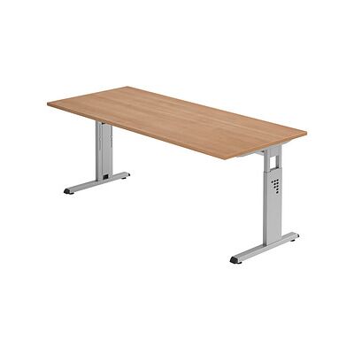 HAMMERBACHER Nussbaum Höhenverstellbarer Schreibtisch - 180x80cm HAMMERBACHER Nussbaum Höhenverstellbarer Schreibtisch - 180x80cm