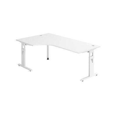 HAMMERBACHER L-Form Höhenverstellbarer Bürotisch HAMMERBACHER L-Form Höhenverstellbarer Bürotisch