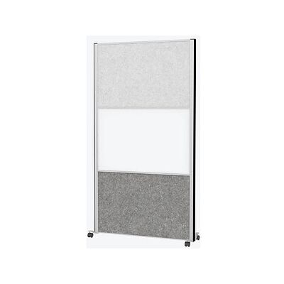 MAUL Akustik-Trennwand MAULconnecto 9655395, dunkelgrau, hellgrau, weiß 100,0 x 182,0 cm mit Rollen, 1 St. MAUL Akustik-Trennwand MAULconnecto 9655395, dunkelgrau, hellgrau, weiß 100,0 x 182,0 cm mit Rollen, 1 St.