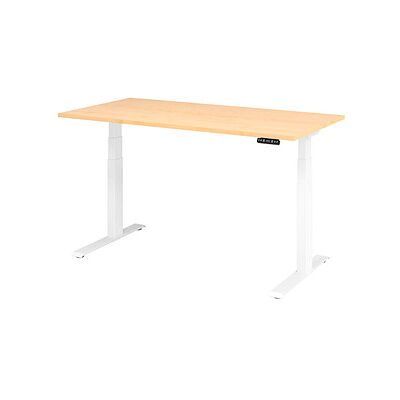 Hammerbacher Elektrischer Höhenverstellbarer Schreibtisch - Weiß - 160x80 cm Hammerbacher Elektrischer Höhenverstellbarer Schreibtisch - Weiß - 160x80 cm