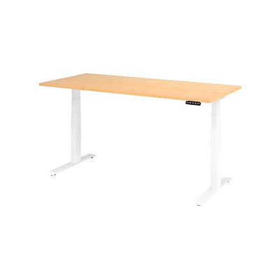Hammerbacher Steh-Sitz-Schreibtisch - Elektrisch höhenverstellbar - 180x80 cm Hammerbacher Steh-Sitz-Schreibtisch - Elektrisch höhenverstellbar - 180x80 cm
