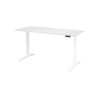HAMMERBACHER Elektrischer Steh-Sitz-Schreibtisch - Weiß 180x80cm HAMMERBACHER Elektrischer Steh-Sitz-Schreibtisch - Weiß 180x80cm