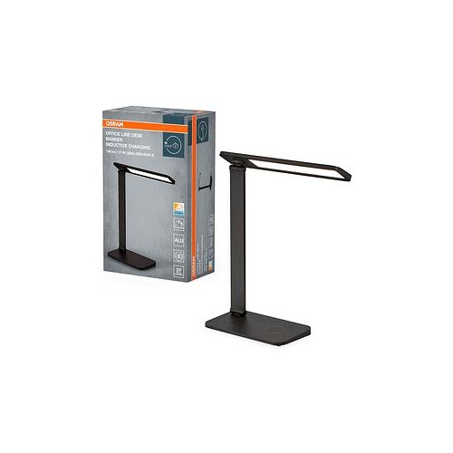 OSRAM Office Line Desk Banker Inductive Charging LED Schreibtischlampe schwarz 17 W