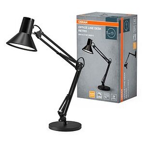 OSRAM Office Line Desk Retro LED Tischlampe schwarz 9 W OSRAM Office Line Desk Retro LED Tischlampe schwarz 9 W