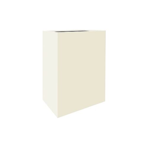 fm Pflanzkübel Plant Holz weiß rechteckig 73,1 x 80,0 cm