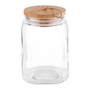 APS Vorratsdosen WOODY 21,5 cm hoch transparent 2,5 l, 1 St. APS Vorratsdosen WOODY 21,5 cm hoch transparent 2,5 l, 1 St.