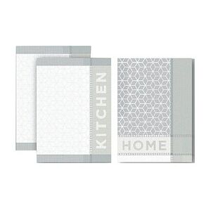 Dyckhoff Geschirrtücher Home & Kitchen grau 50,0 x 70,0 cm, 3 St. Dyckhoff Geschirrtücher Home & Kitchen grau 50,0 x 70,0 cm, 3 St.
