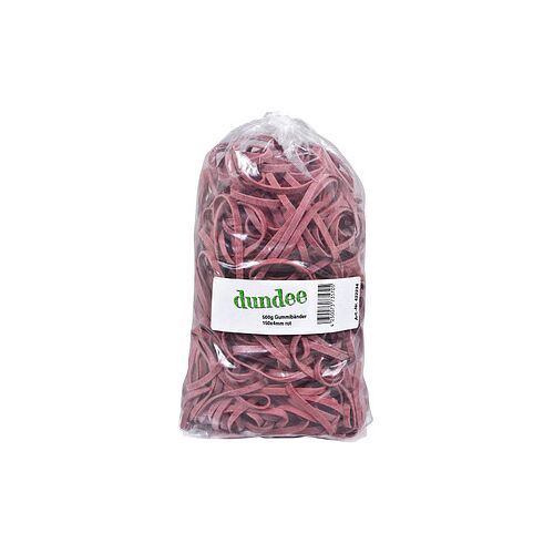 dundee Gummibänder rot 0,4 cm, Ø 15,0 cm, 500,0 g