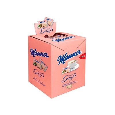 Manner Wiener Gruß Haselnusswaffeln - 300 Stück Manner Wiener Gruß Haselnusswaffeln - 300 Stück