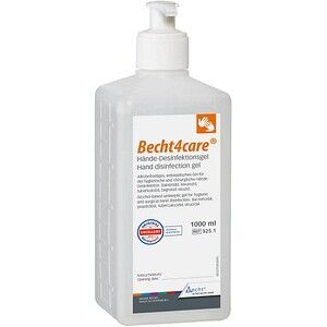 Becht4care® Händedesinfektionsgel 1,0 l