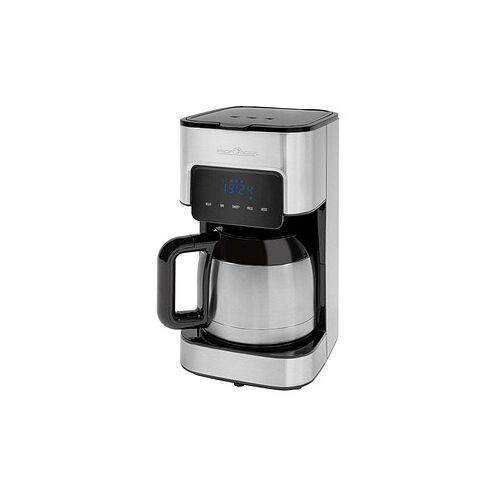 ProfiCook PC-KA 1191 Kaffeemaschine silber, 8-10 Tassen