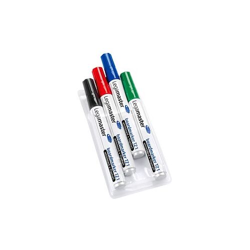 Legamaster TZ 1 Whiteboard-Marker farbsortiert 1,5 - 3,0 mm, 4 St.