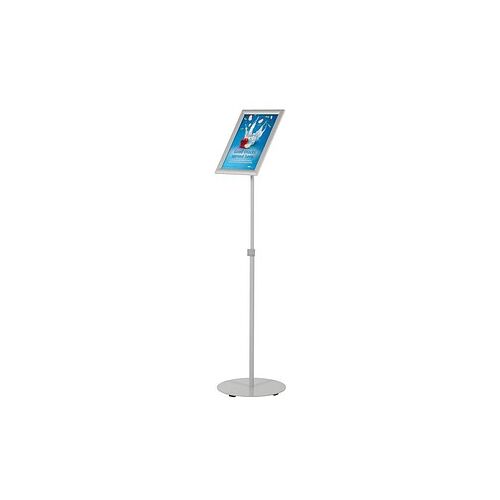 update displays Infoständer Economy silber DIN A4 30,5 x 30,5 x 80,0 - 130,5 cm, 1 St.