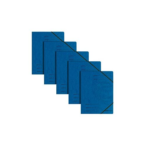 herlitz Eckspanner easy orga DIN A4 blau, 5 St.