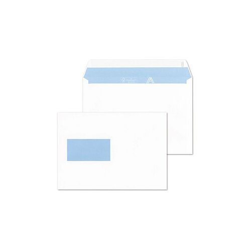 ÖKI Briefumschläge Prime DIN C5 mit Fenster hochweiß haftklebend 500 St.