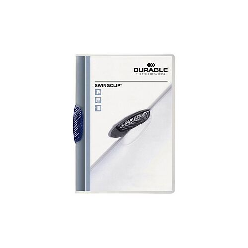 DURABLE Klemmhefter SWINGCLIP dunkelblau, 25 St.