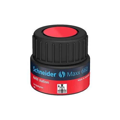 Schneider Nachfülltinte Maxx 660 rot