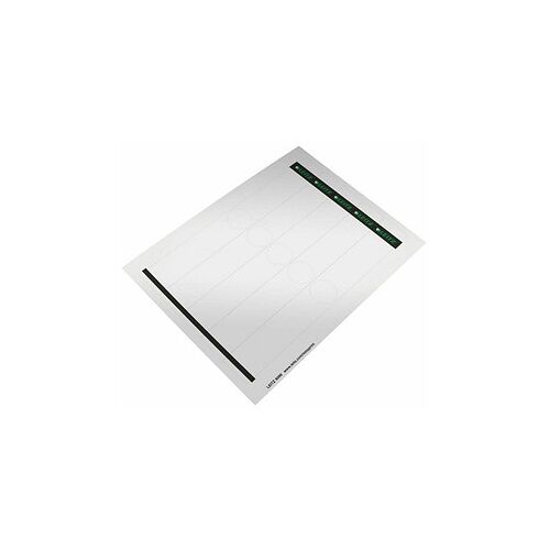 LEITZ Ordneretiketten grau für 5,0 cm Rückenbreite, 125 St.