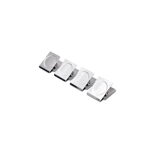ALLboards Magnet silber, Metall 3,5 x 3,0 cm, 4 St.