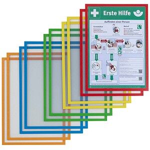 FRANKEN Magnetrahmen ECO farbsortiert A4, 10 St. FRANKEN Magnetrahmen ECO farbsortiert A4, 10 St.