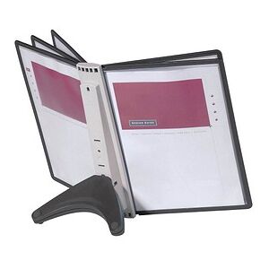 DURABLE Sichttafelsystem SHERPA soho 554001 DIN A4 schwarz mit 5 St. Sichttafeln, 1 St. DURABLE Sichttafelsystem SHERPA soho 554001 DIN A4 schwarz mit 5 St. Sichttafeln, 1 St.
