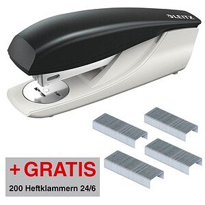 AKTION: LEITZ Heftgerät 5500 schwarz, 1 St. + GRATIS 200 Heftklammern 24/6 AKTION: LEITZ Heftgerät 5500 schwarz, 1 St. + GRATIS 200 Heftklammern 24/6