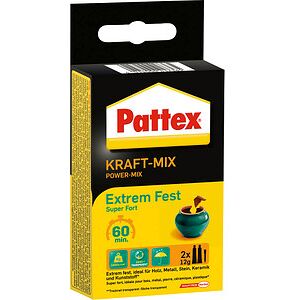 Pattex Kraft-Mix Extrem Fest - 24g 2-Komponenten-Kleber Pattex Kraft-Mix Extrem Fest - 24g 2-Komponenten-Kleber